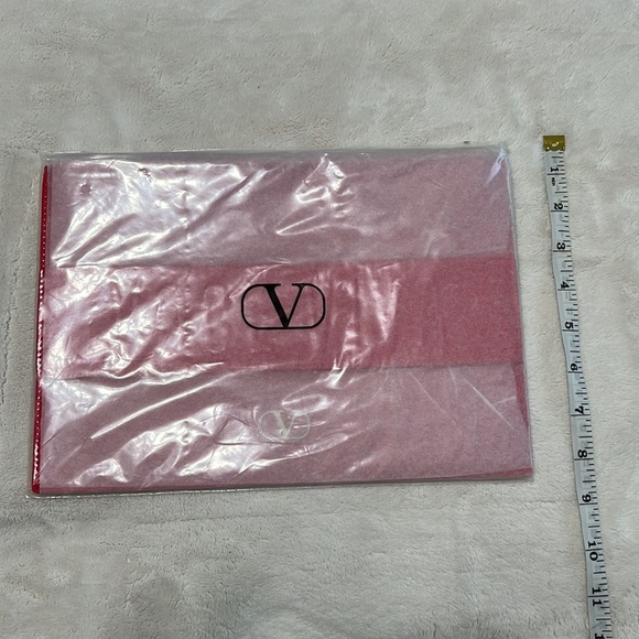 Valentino Voce Viva Large Patent Leather Trousse Pouch — Red / New in Package - Picture 5 of 5
